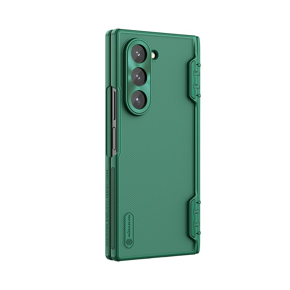 Sleek Frosted Shield Grain Pattern Case - Samsung
