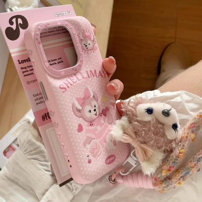 Adorable Teddy Charm Phone Case