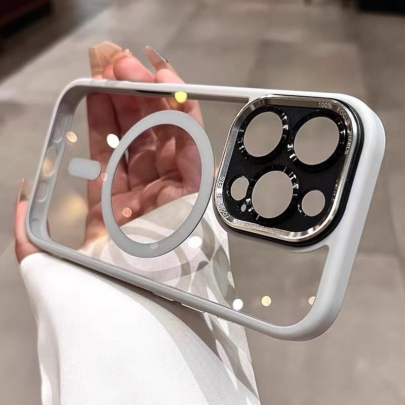 Armor Lens Magnetic Grip Case - iPhone
