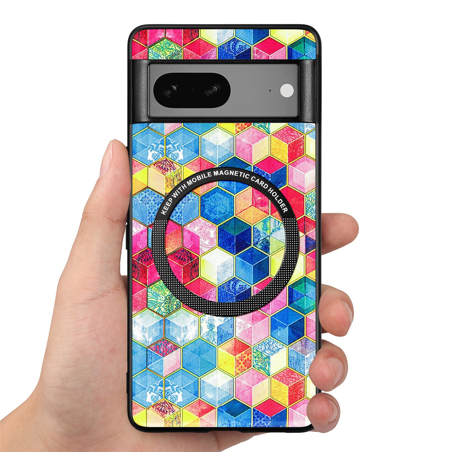 Geometric Full Coverage Magsafe Case - Google