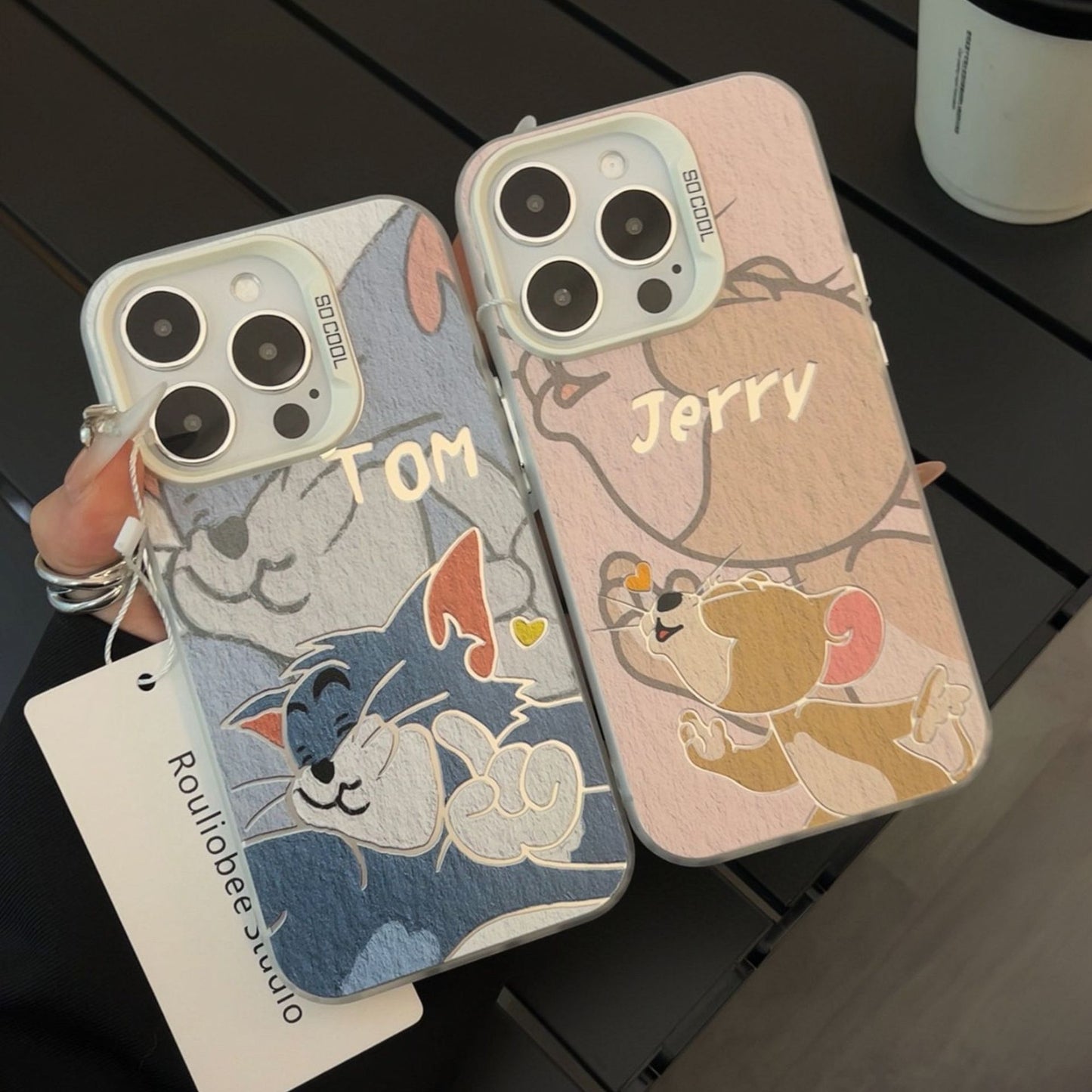 Bestie Vibes Tom & Jerry Phone Case