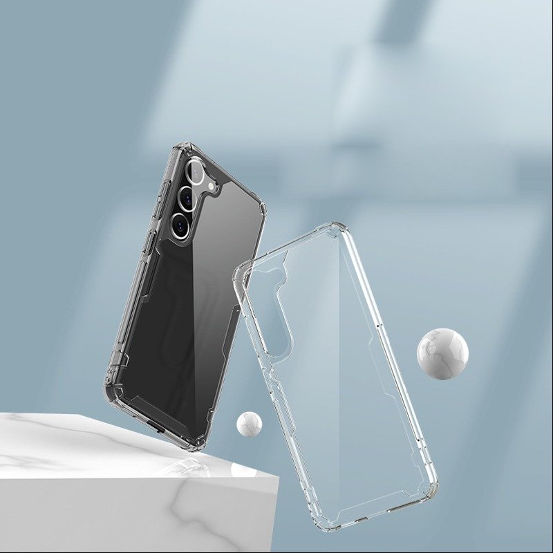 Crystal Shield Anti-Knock TPU Transparent Case - Samsung