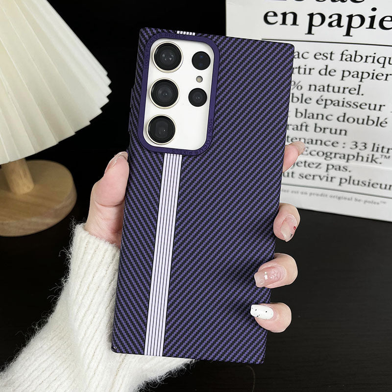 Elegant Style Striped Hard Case - Samsung