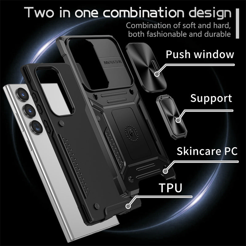 Ingenious Phantom Magnetic Bracket Case -Samsung