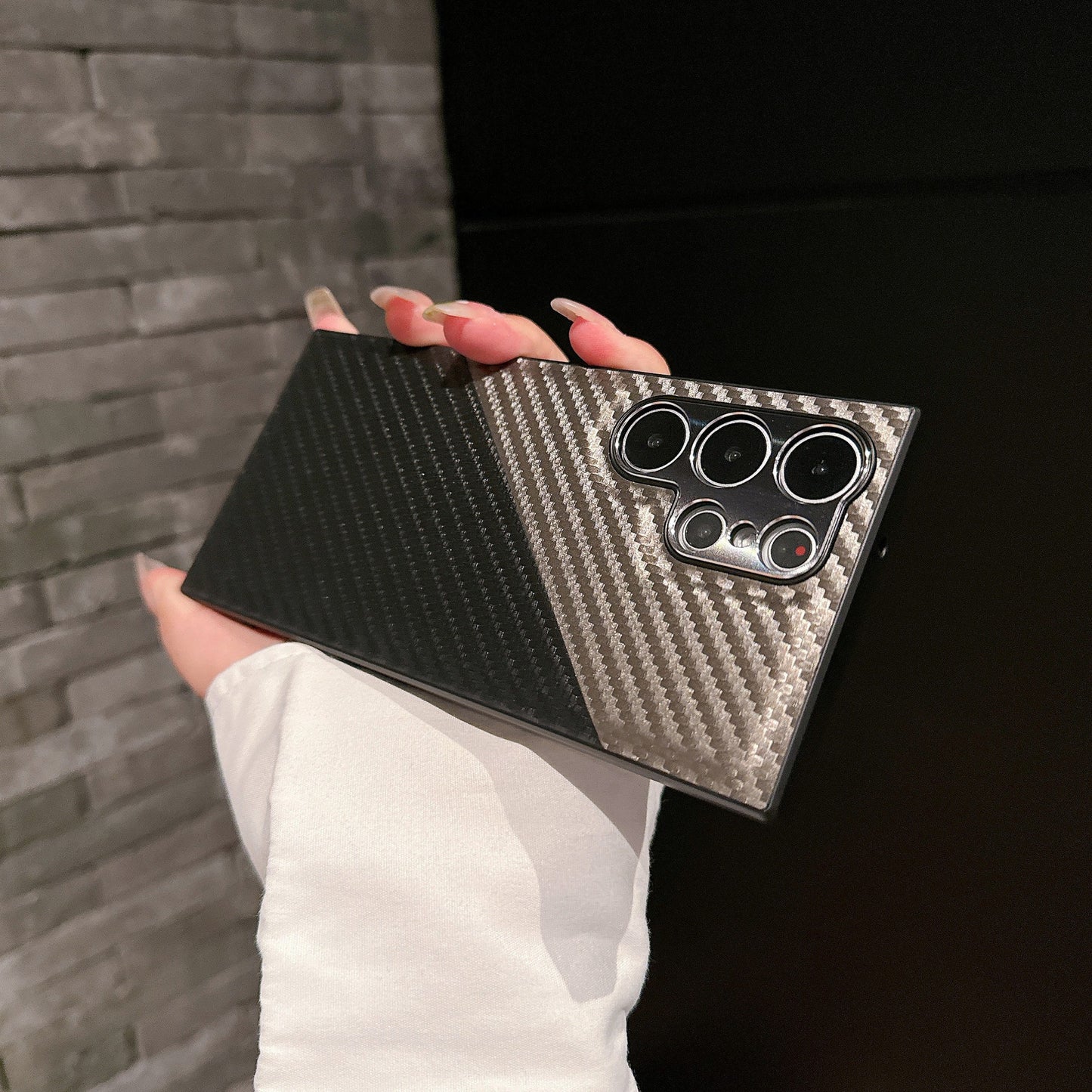 Sleek Business Carbon Splicing Fusion Case - Samsung