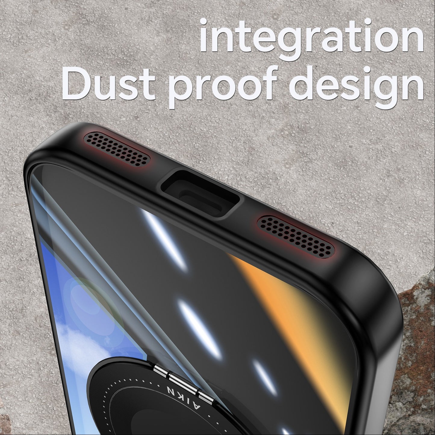 Luxury magnetic rotating bracket Case - Google