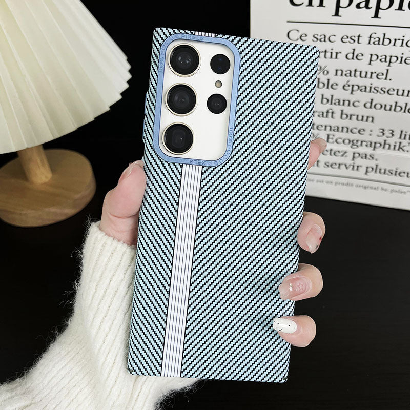 Elegant Style Striped Hard Case - Samsung