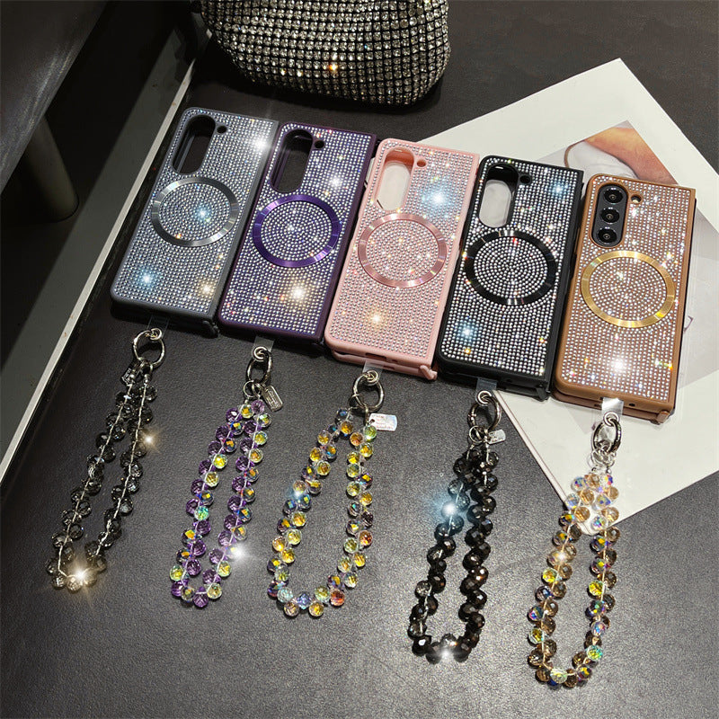 Shining Diamond Bracelet Strap Case - Samsung