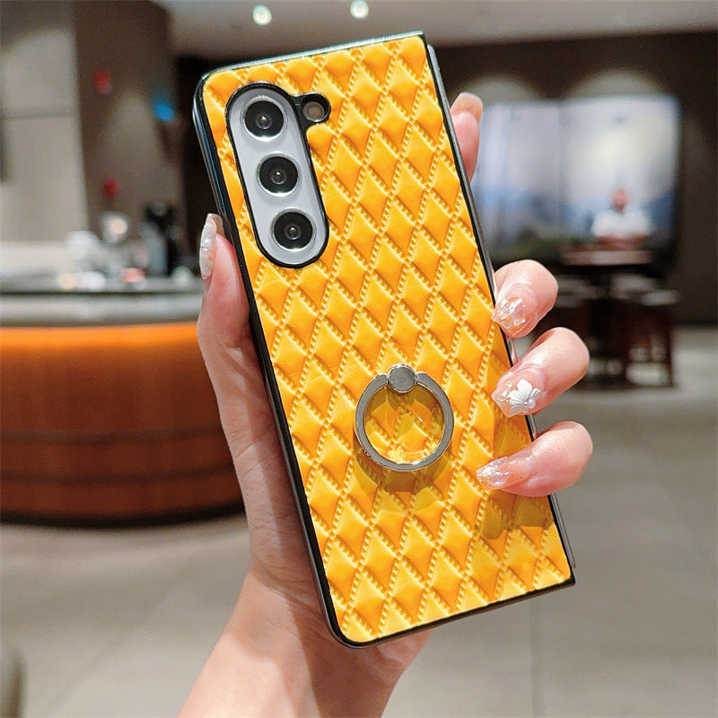 Luxury Diamond Ring Holder Phone Case - Samsung