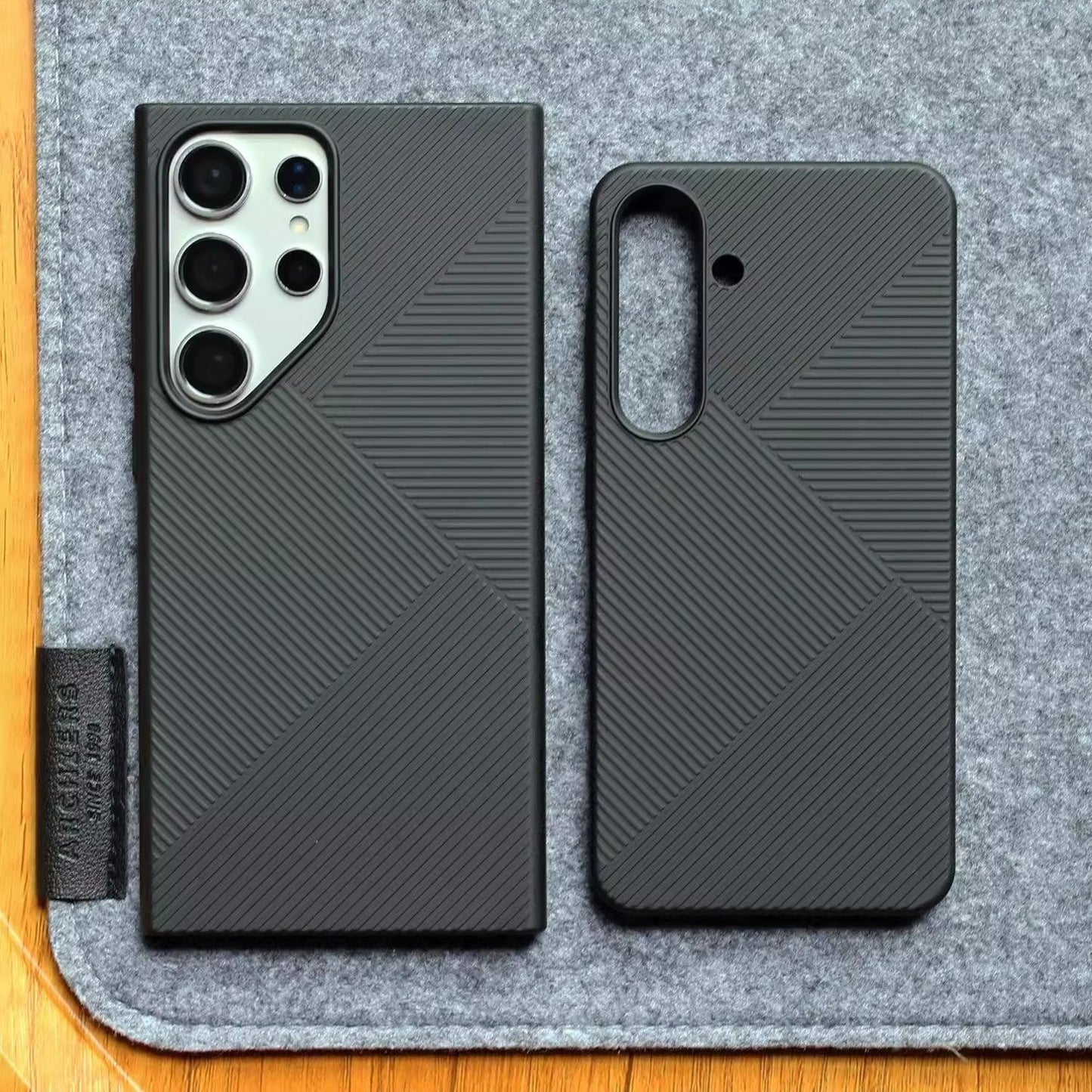 Ultra Thin Frosted Geometric Pattern Case - Samsung