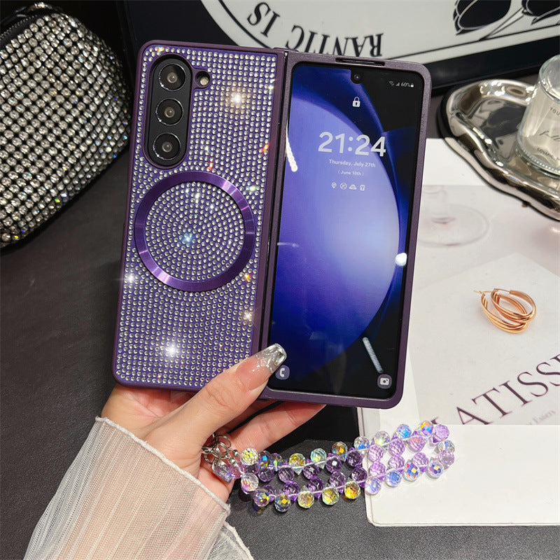Shining Diamond Bracelet Strap Case - Samsung