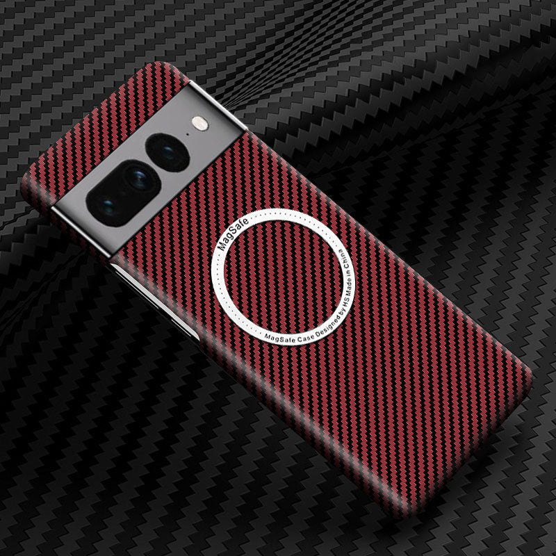 High Tech Magnetic Carbon Fiber Case - Google