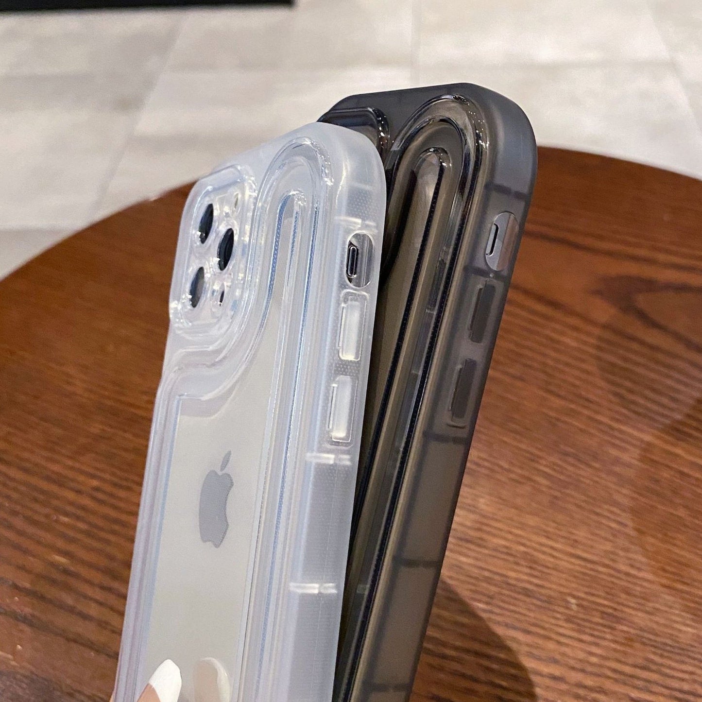 Crystal Clear Air Cushion Case - iPhone