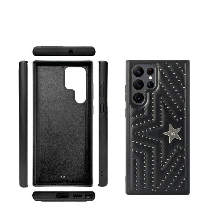 Glamorous Rivet Embellished Star Case - Samsung