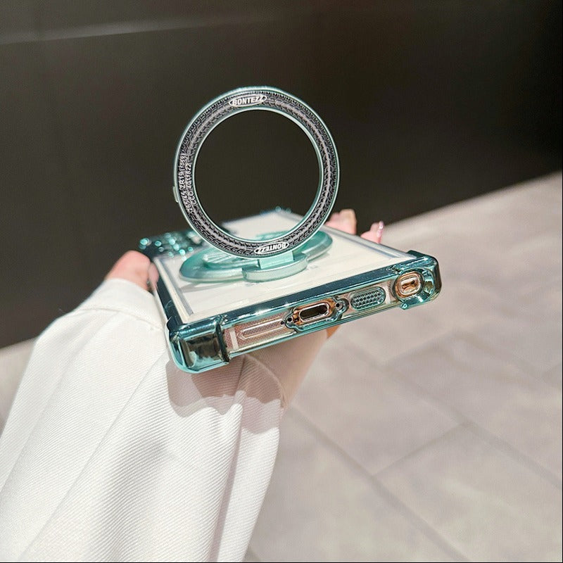 Electroplated Rotating Gyro Magnetic Case - Samsung