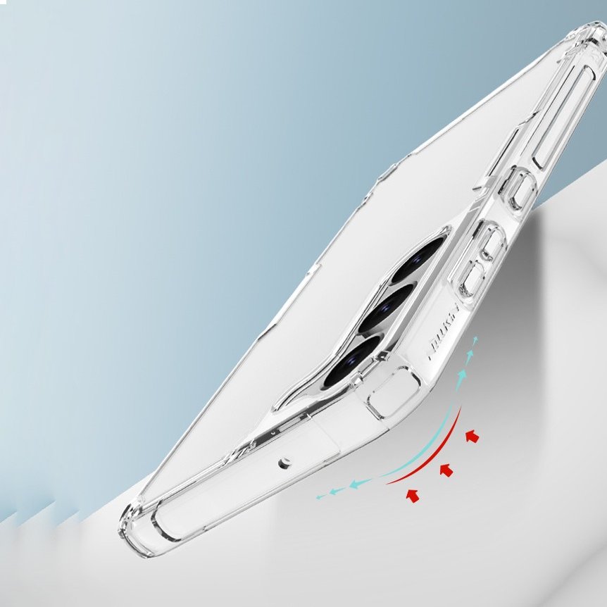 Crystal Shield Anti-Knock TPU Transparent Case - Samsung
