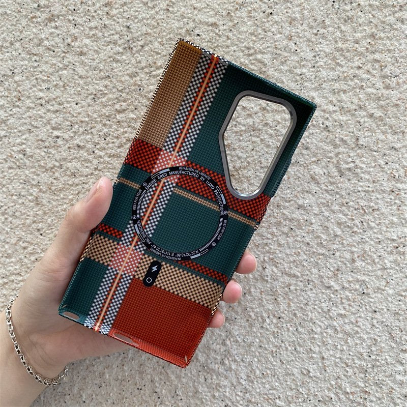 Luminous Magnetic Futuristic Armor Case - Samsung