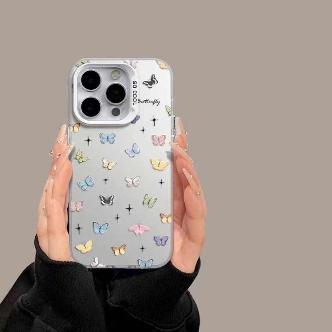 Pastel Butterfly Charm Phone Case