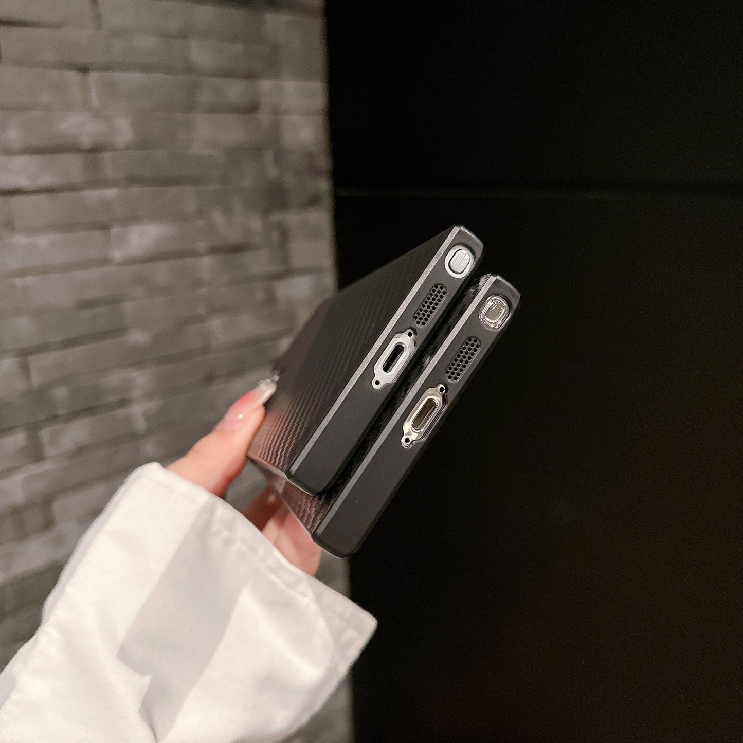 Sleek Business Carbon Splicing Fusion Case - Samsung