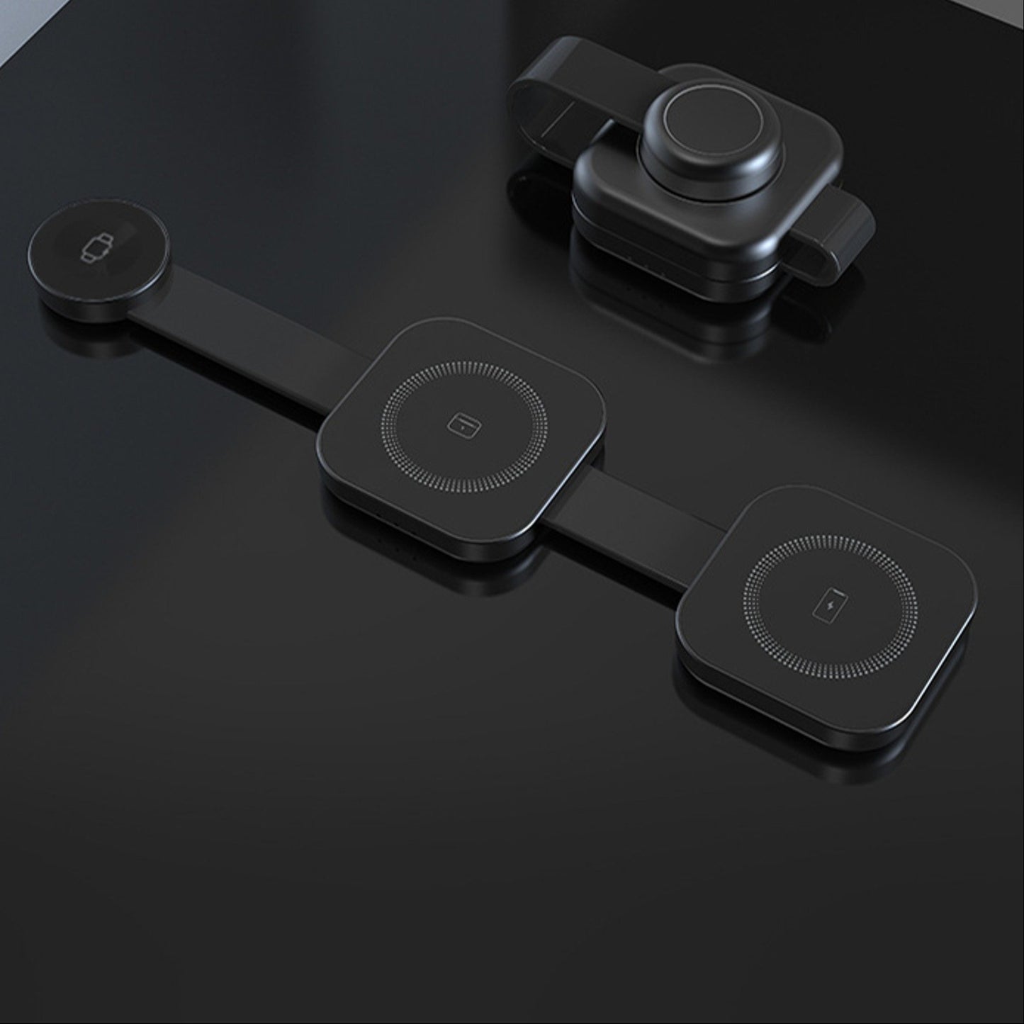 Next-Gen 15W Magnetic 3-in-1 Wireless Charger