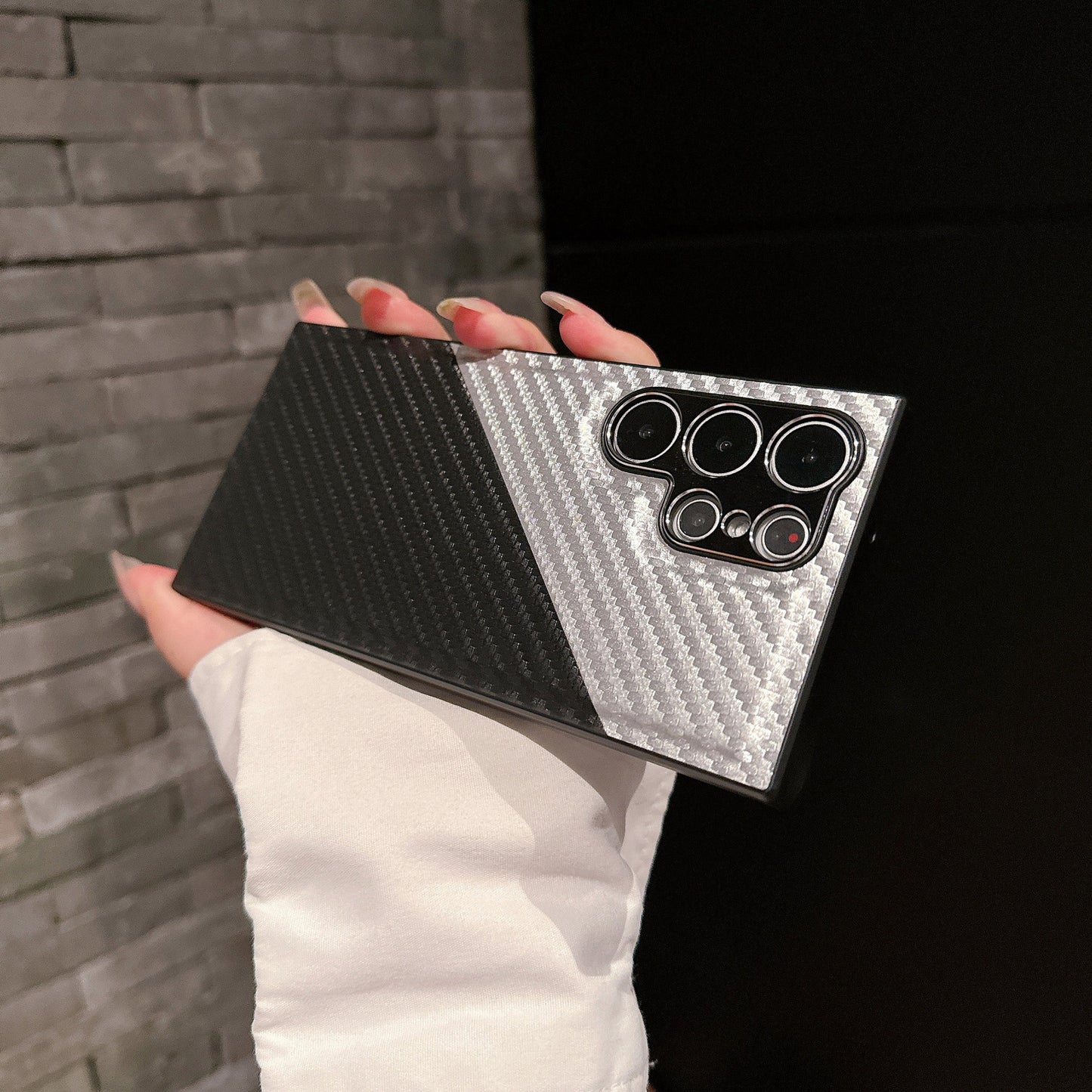 Sleek Business Carbon Splicing Fusion Case - Samsung