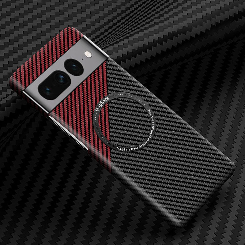 High Tech Magnetic Carbon Fiber Case - Google