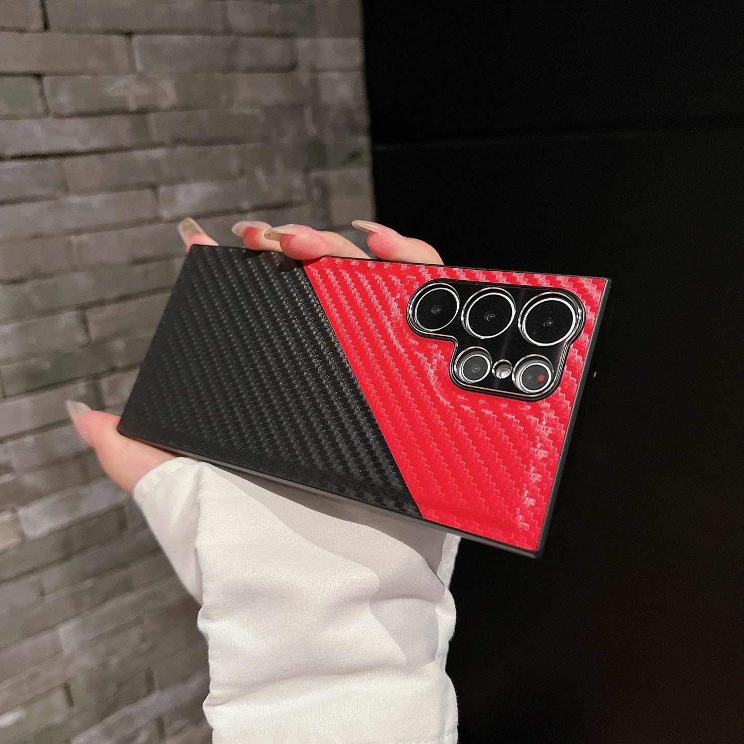 Sleek Business Carbon Splicing Fusion Case - Samsung