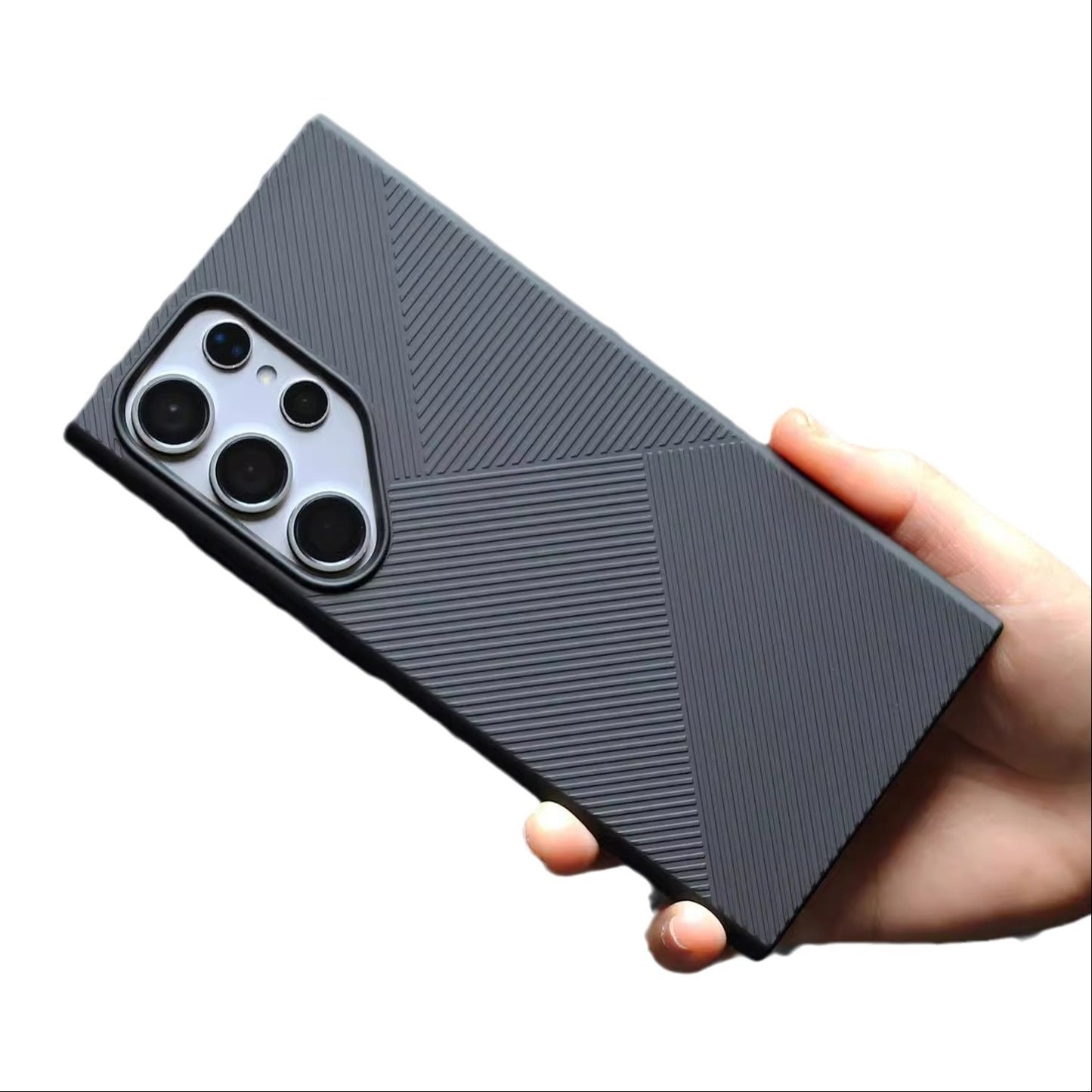 Ultra Thin Frosted Geometric Pattern Case - Samsung