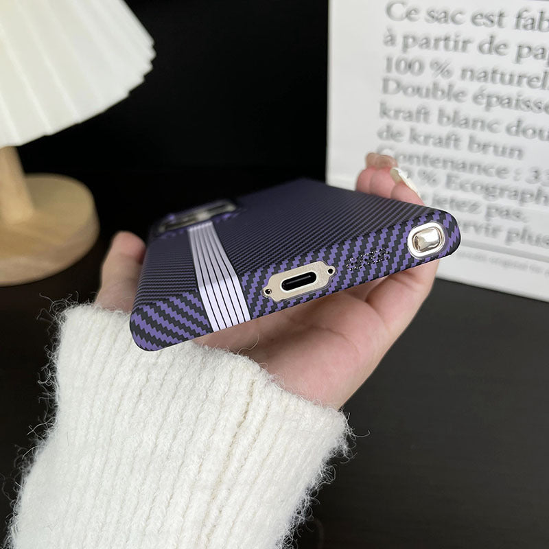 Elegant Style Striped Hard Case - Samsung