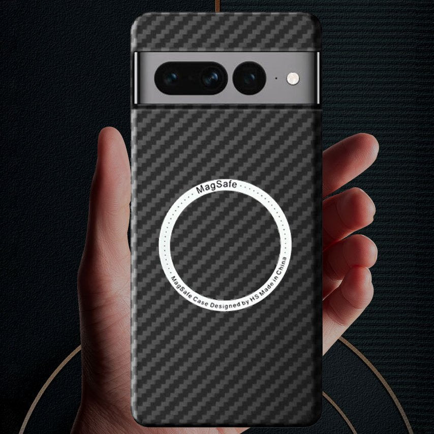 High Tech Magnetic Carbon Fiber Case - Google