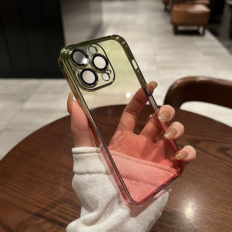 Alluring Transparent Gradient Hard Case - iPhone