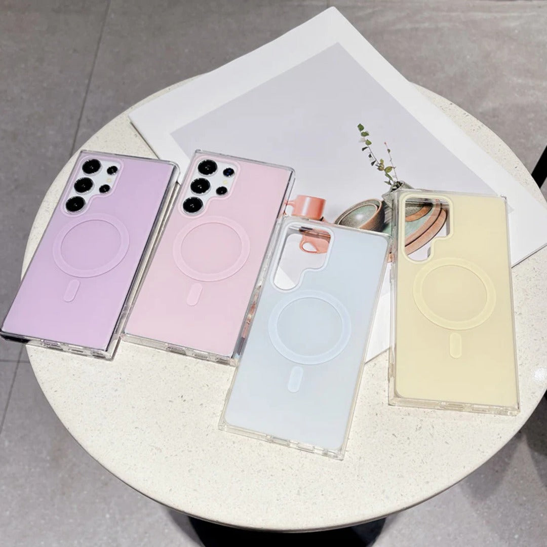 Modern Magnetic Shockproof Phone Case - Samsung