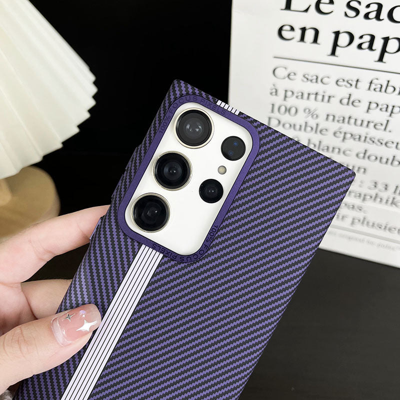 Elegant Style Striped Hard Case - Samsung