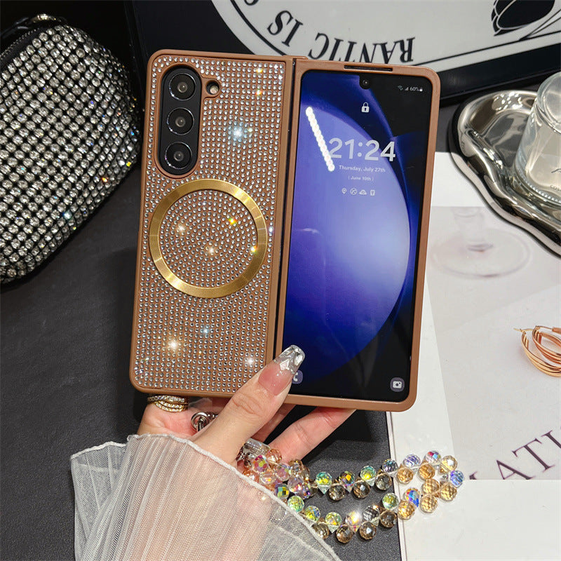 Shining Diamond Bracelet Strap Case - Samsung