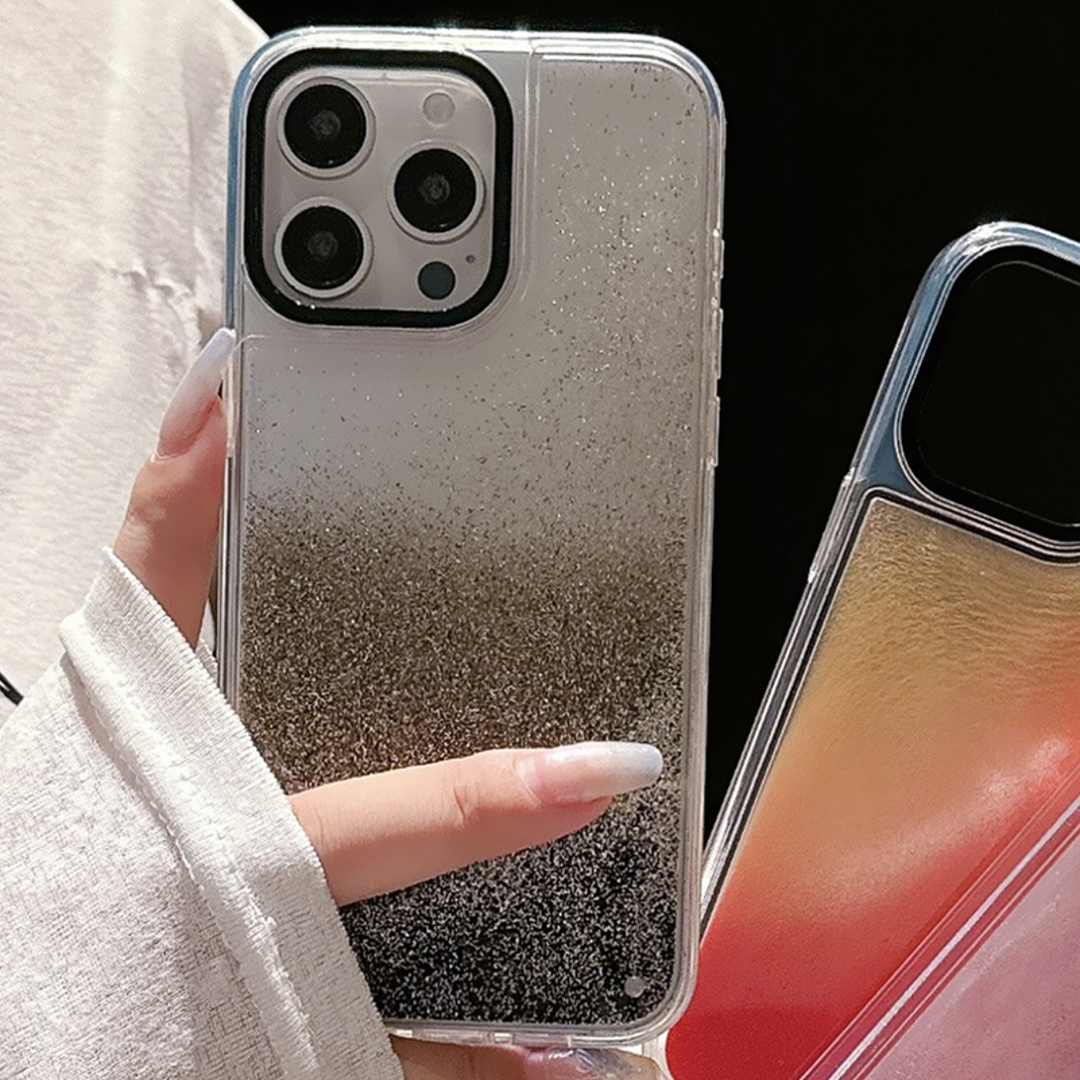 Shimmering Gradient Sparkle Ombre Case
