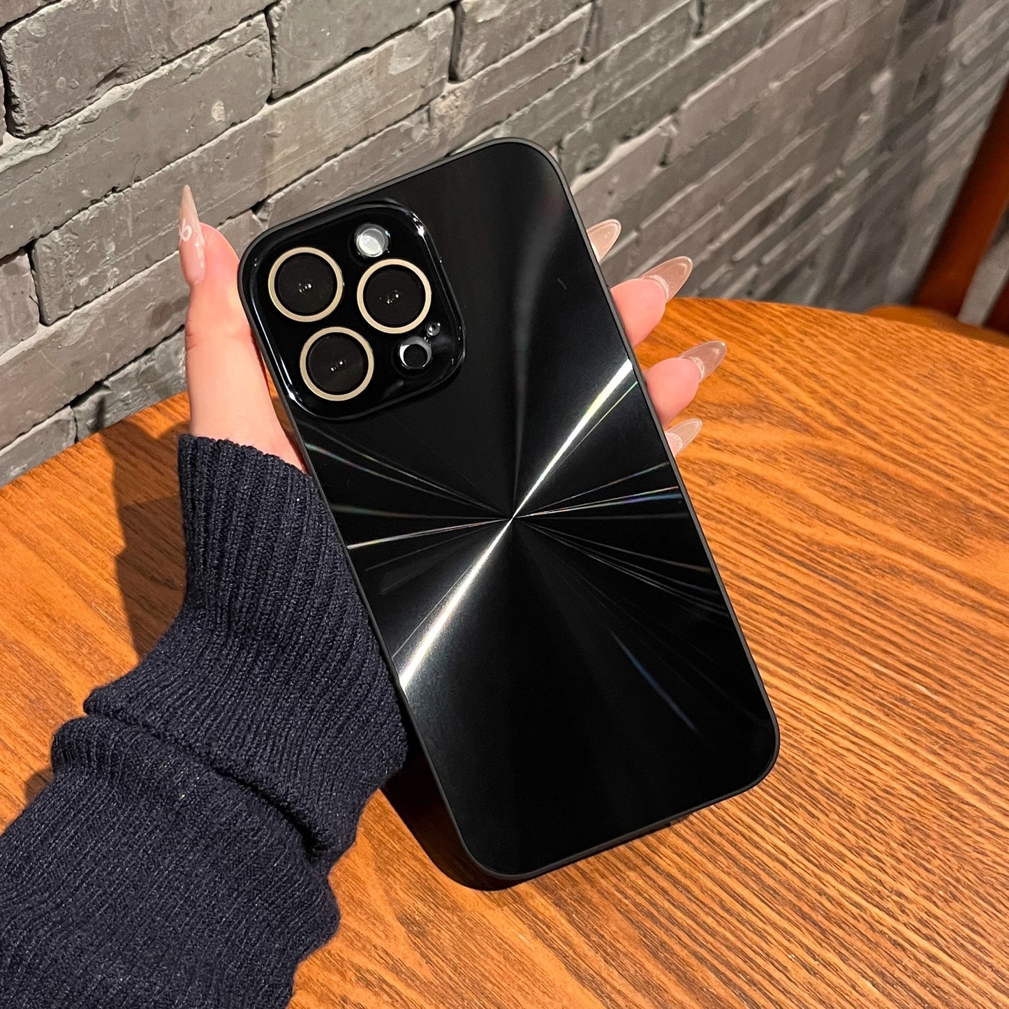 Aurora Crystal Lens CD Pattern Case - iPhone