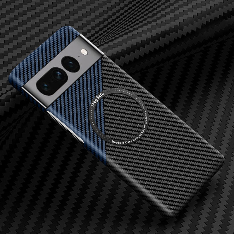 High Tech Magnetic Carbon Fiber Case - Google