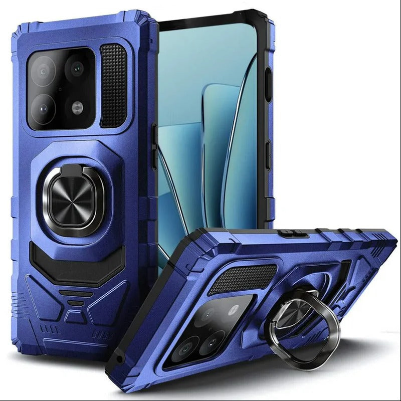 Magnetic Armor Case with Ring Holder- OnePlus