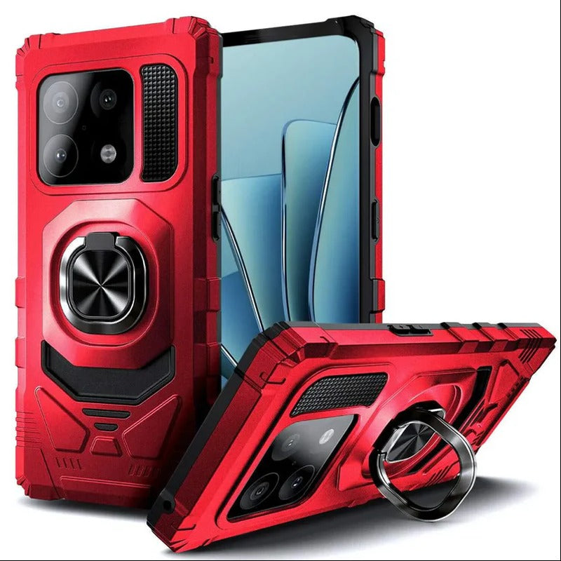 Magnetic Armor Case with Ring Holder- OnePlus