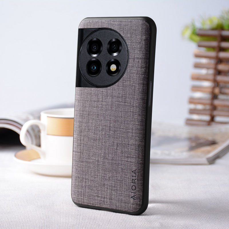 Chic Premium fabric textured Case- OnePlus