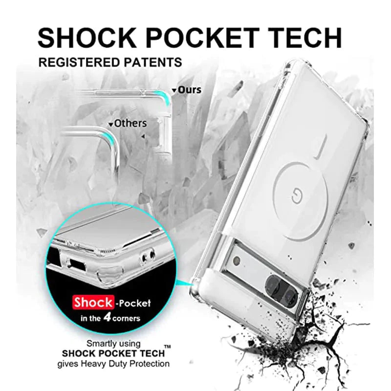 Clear Guard Wireless Magsafe Bumper Case - Google Pixel