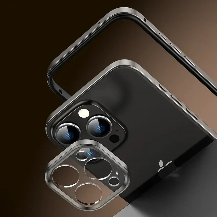 Resilient Hybrid Metal Frame Guard Case - iPhone