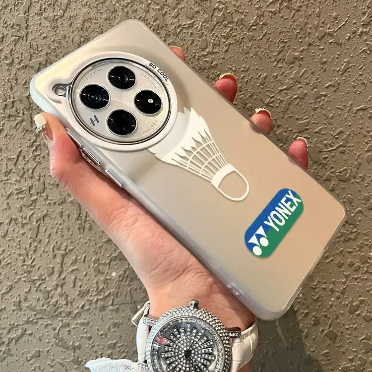 Sporty Spirit Shuttlecock Pattern Case - OnePlus