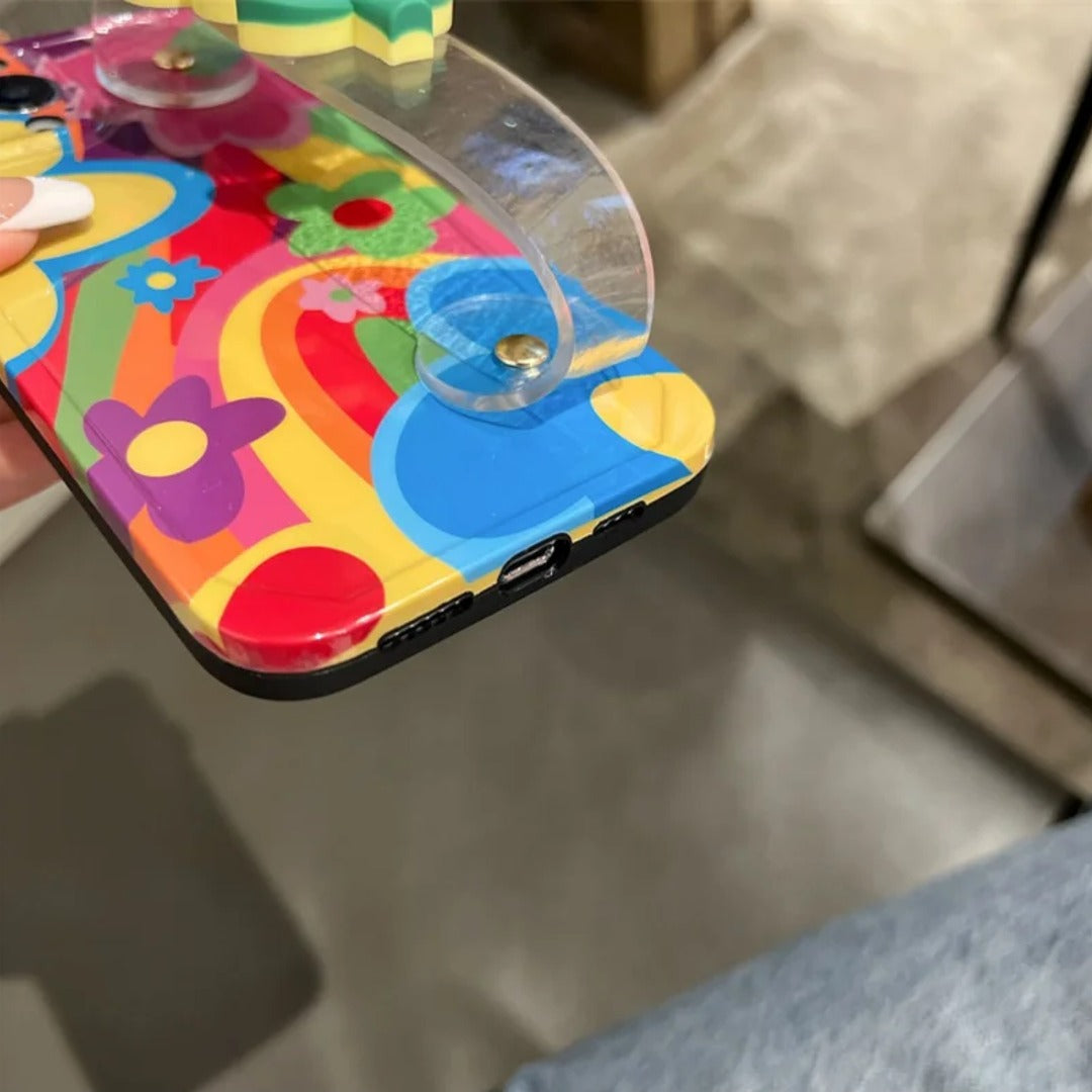 Color Splash Flower Stand Case