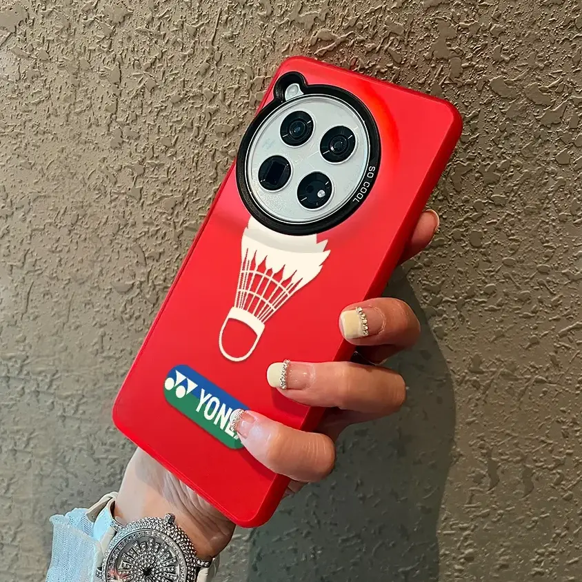 Sporty Spirit Shuttlecock Pattern Case - OnePlus