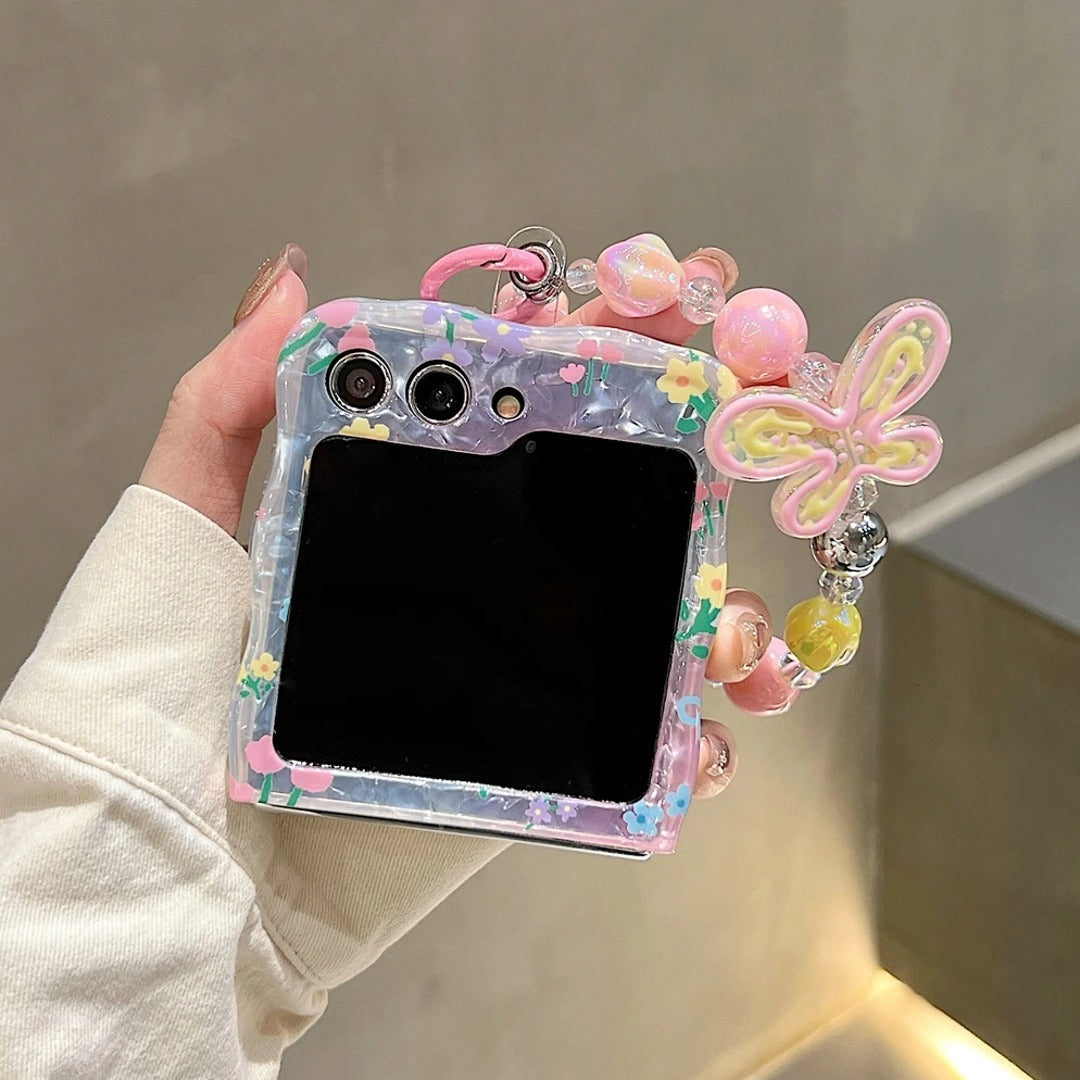 Cute Floral Fancy Pattern Case - Samsung