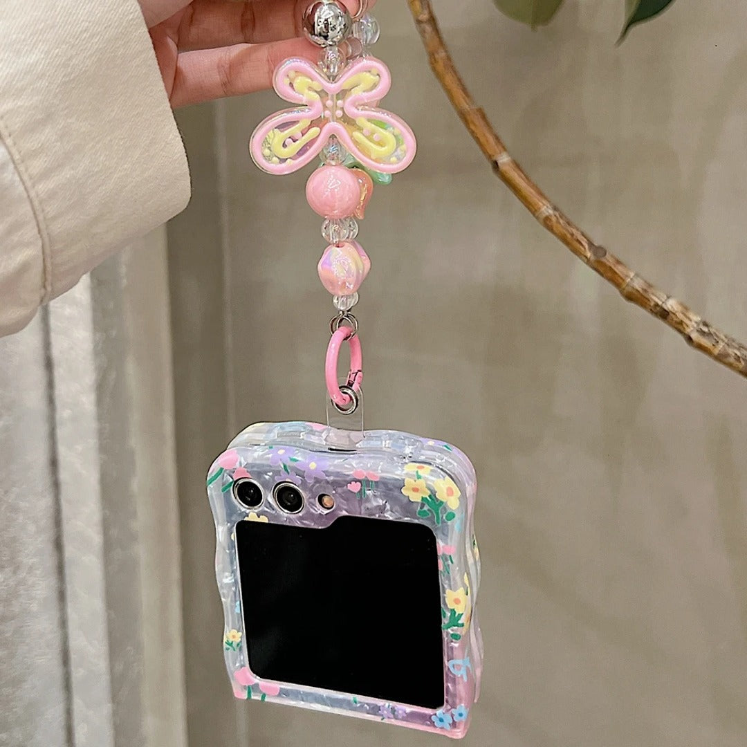 Cute Floral Fancy Pattern Case - Samsung