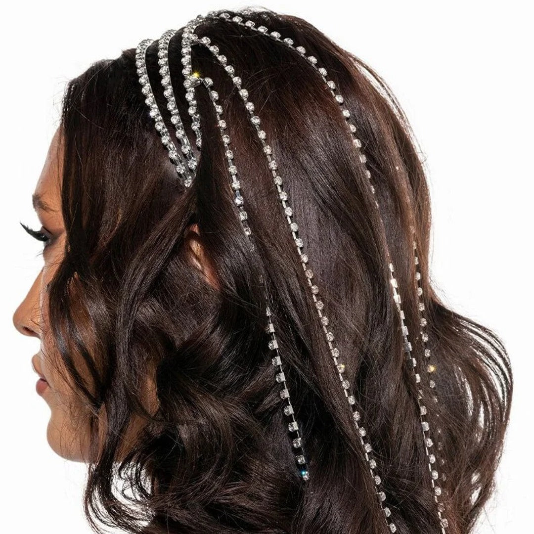 Tassel Sparkle Hoop Headband