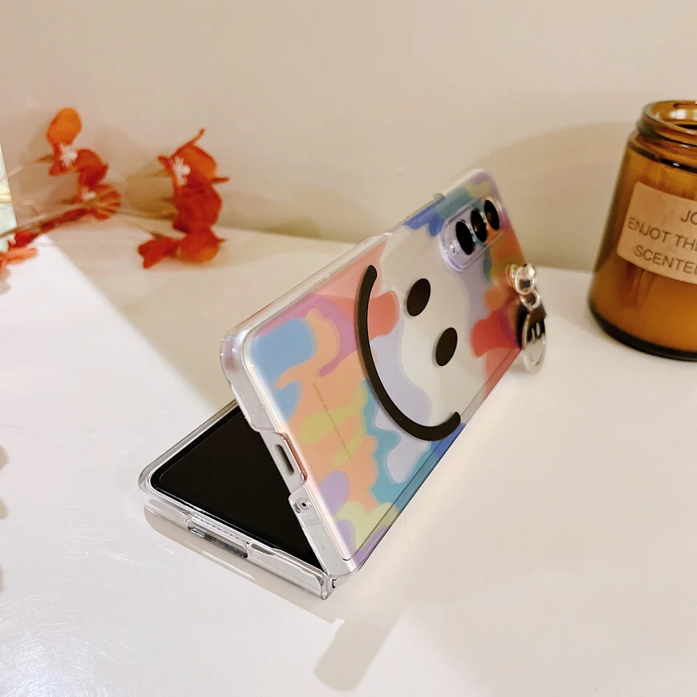 Cute Watercolor Smile Pendant Phone Case - Samsung