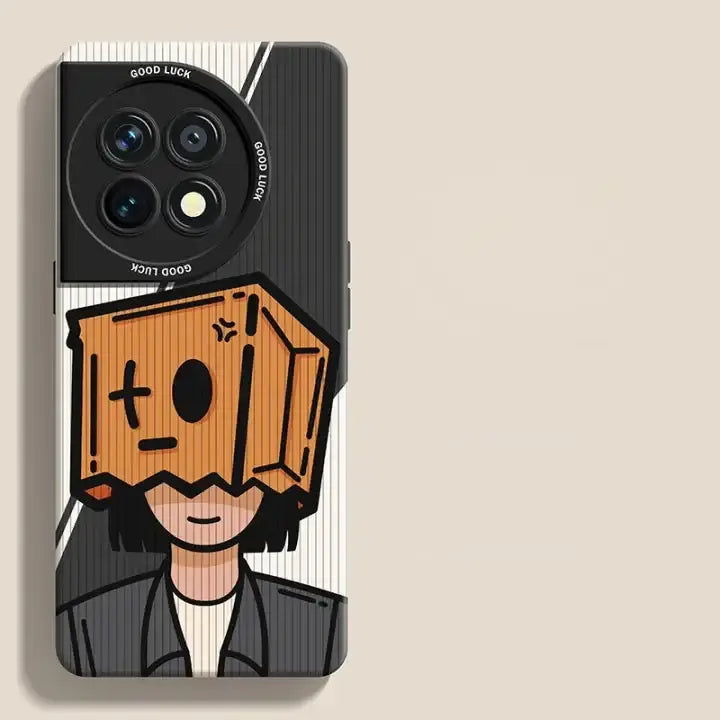 Cartoon Charm Soft Silicone Case - OnePlus